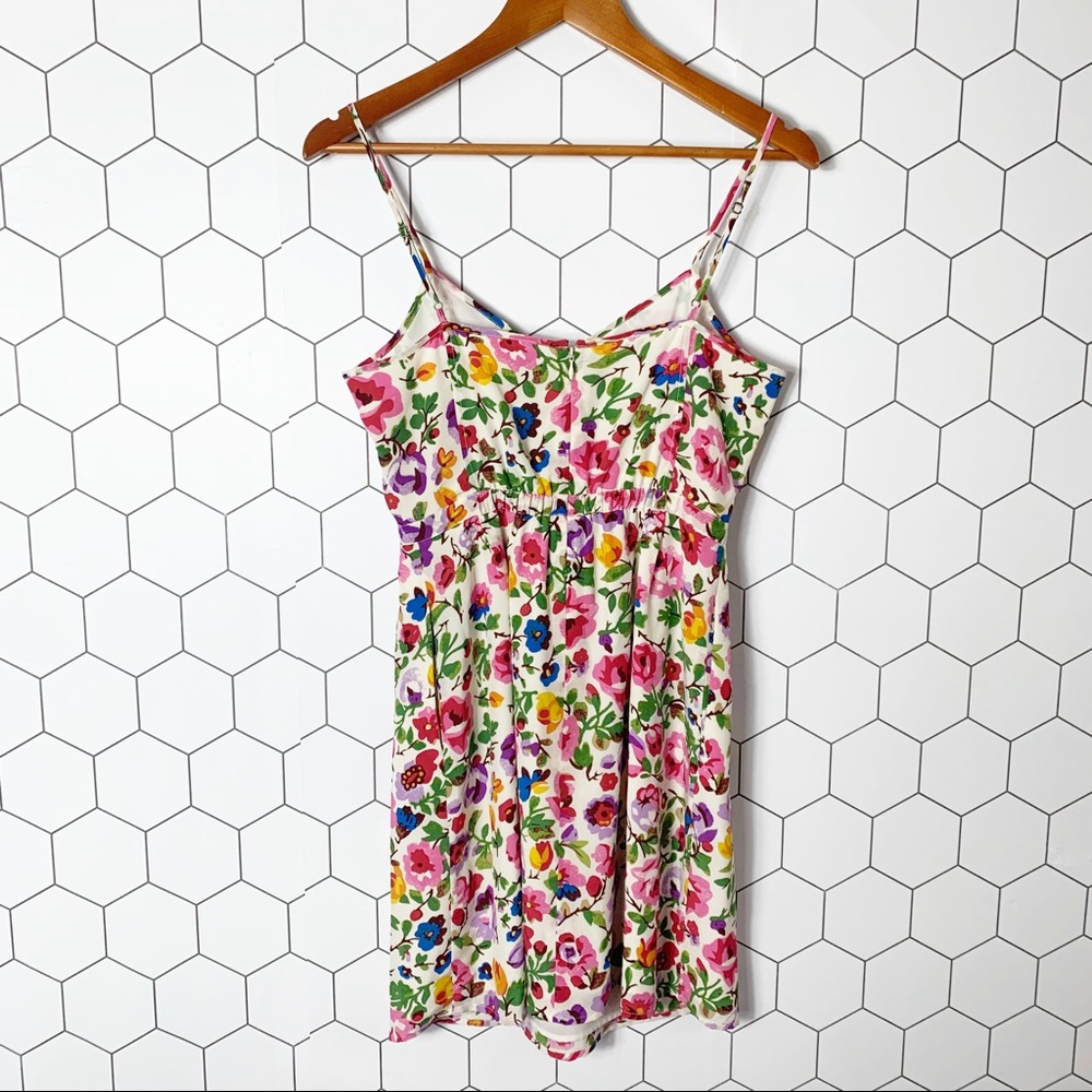 Madewell floral silk dress - Picture 4 of 7